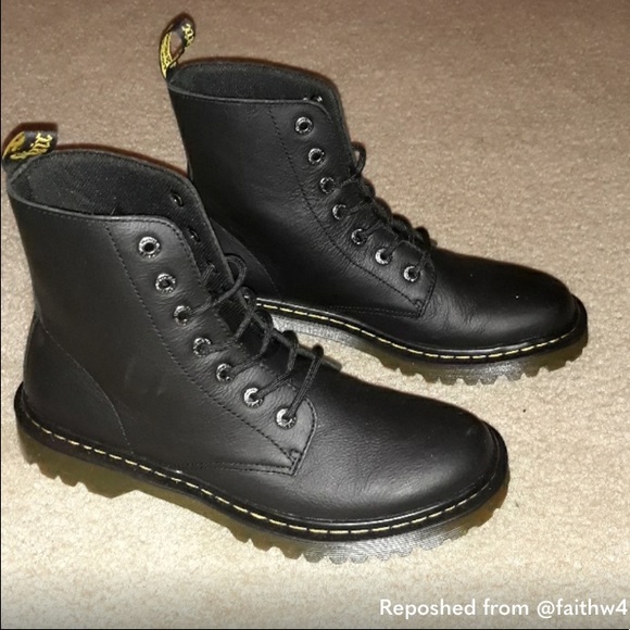 Dr. Martens black leather boots - Picture 9 of 12